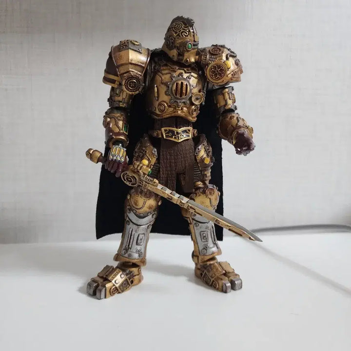 [BUNJANG] Dragwells Rox Steampunk Resin Figure / 스팀펑크 레진 피규어 황소 텀블벅 드래그웰즈 록스