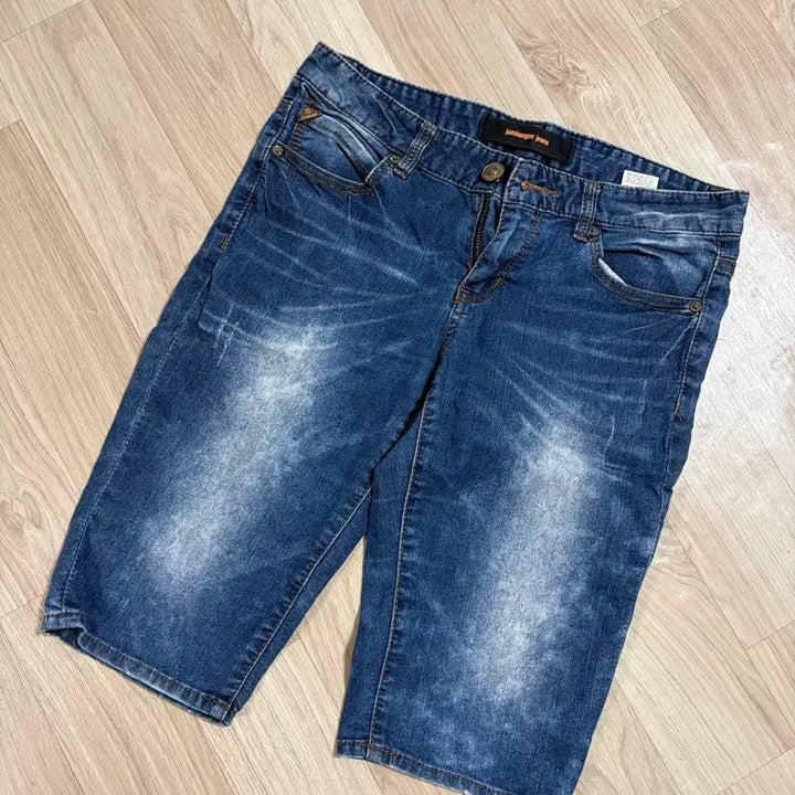 [BUNJANG] Denim Wash 5-inch Shorts / 청바지 5부 반바지