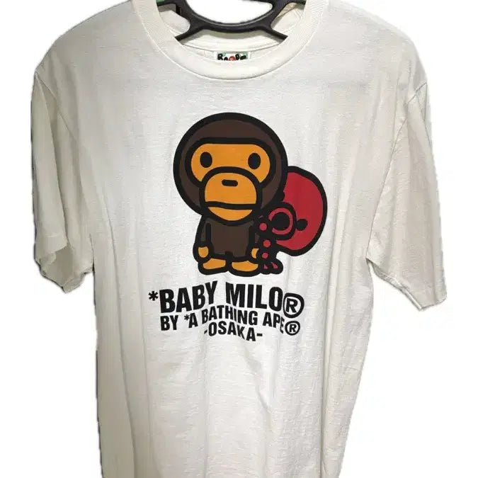 [BUNJANG] BAPE Baby Milo Osaka T-shirt / 베이프 베이비 마일로 오사카 티셔츠