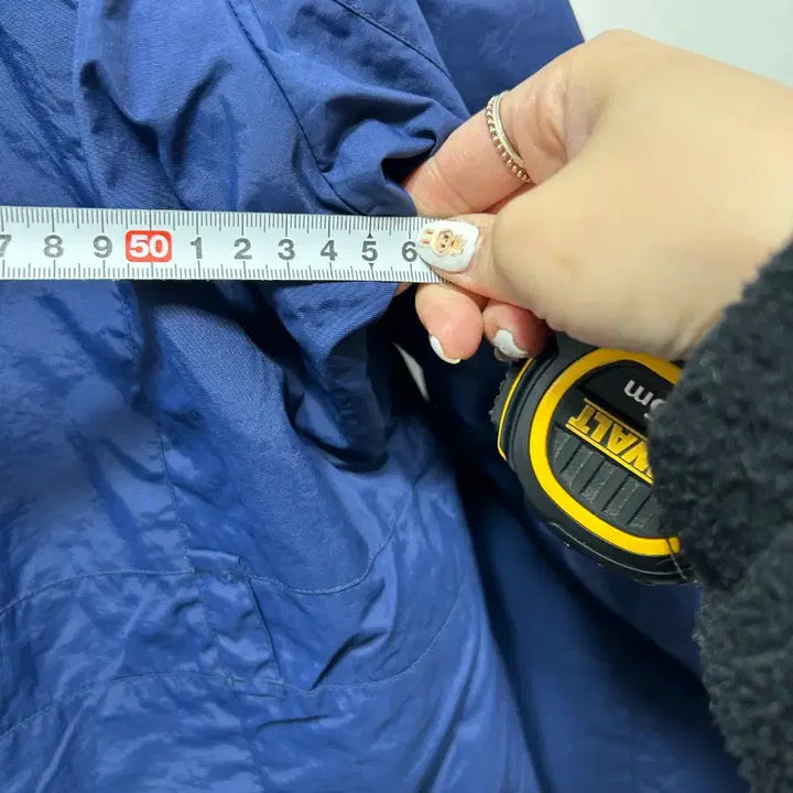 [BUNJANG] Navy Blue Pocket Hooded Windbreaker Jacket - New - M / 네이비 블루 포켓 후드 바람막이 자켓 새상품 M