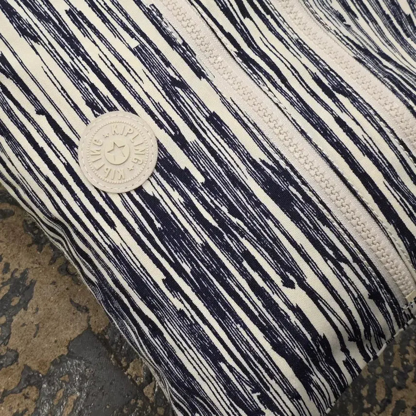 [BUNJANG] Kipling Stripe Crossbody Bag / 키플링 스트라이프 크로스백
