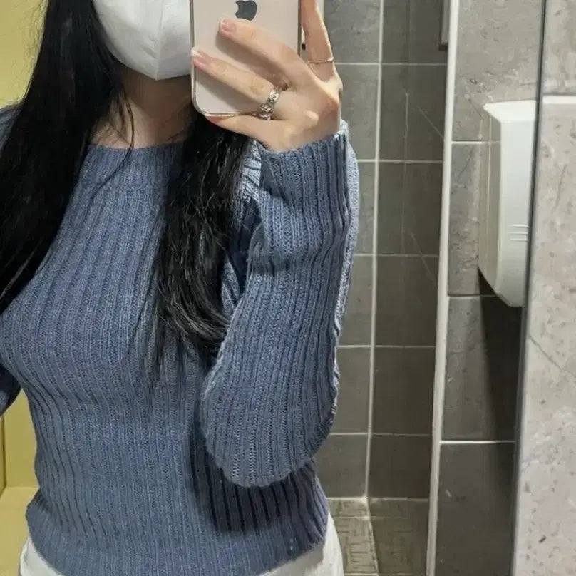 [BUNJANG] Sora Knit Sweater / 소라색 니트