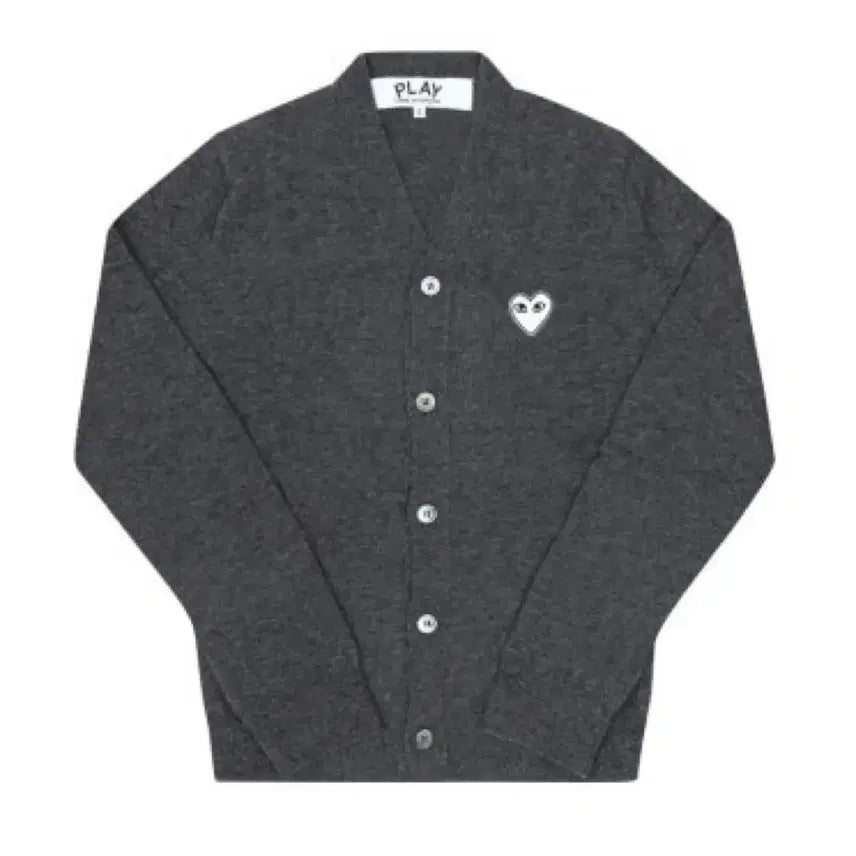 [BUNJANG] Comme des Garcons White Emblem Cardigan / 꼼데가르송 화이트 와펜 가디건 판매합니다