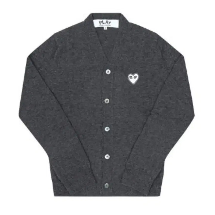 [BUNJANG] Comme des Garcons White Emblem Cardigan / 꼼데가르송 화이트 와펜 가디건 판매합니다