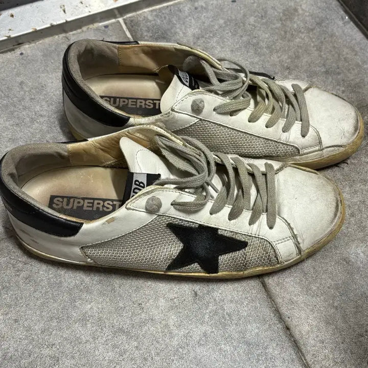 [BUNJANG] Golden Goose White Code Sneakers / 골든구스 화이트코드 265