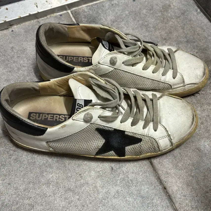 [BUNJANG] Golden Goose White Code Sneakers / 골든구스 화이트코드 265