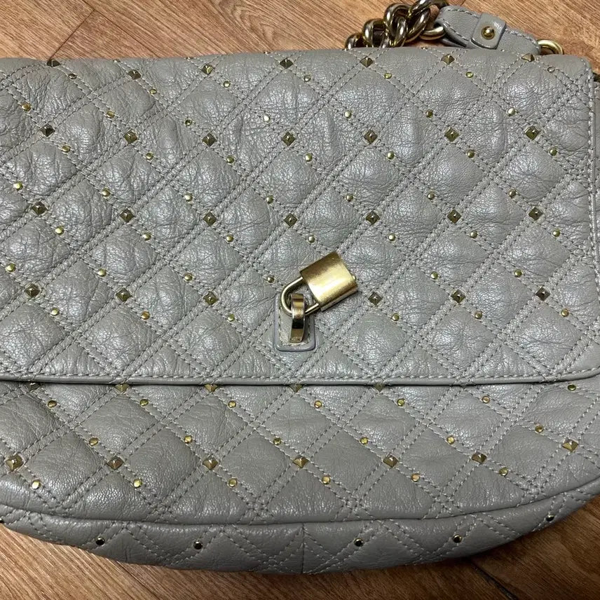 [BUNJANG] Marc Jacobs Quilted Stud Chain Shoulder Bag / 마크제이콥스 퀼팅 스터드 체인 숄더백