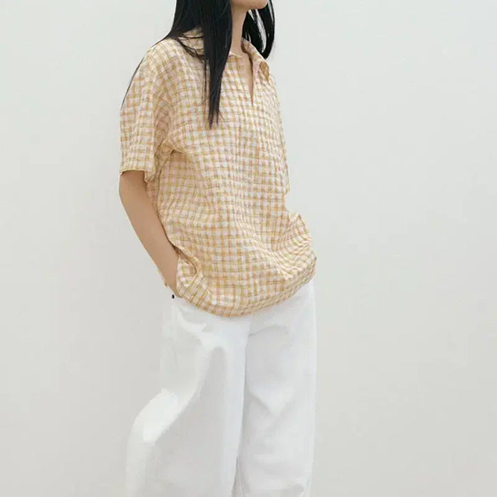 [BUNJANG] Gilt Free Wide Denim Pants White / 길트프리 와이드 데님 팬츠 화이트
