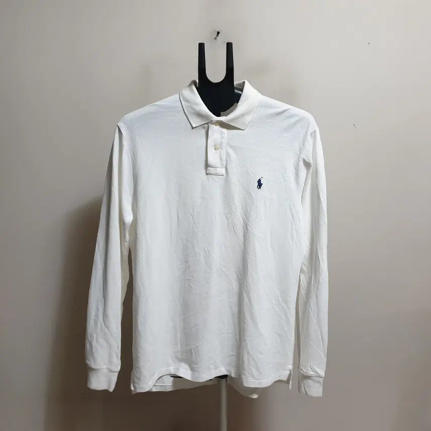 [BUNJANG] Polo Long Sleeve Collar Shirt / 폴로 긴팔 카라넥티셔츠/105