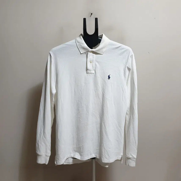 [BUNJANG] Polo Long Sleeve Collar Shirt / 폴로 긴팔 카라넥티셔츠/105