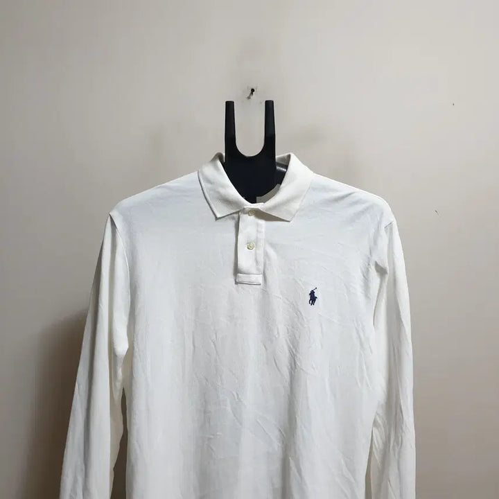 [BUNJANG] Polo Long Sleeve Collar Shirt / 폴로 긴팔 카라넥티셔츠/105
