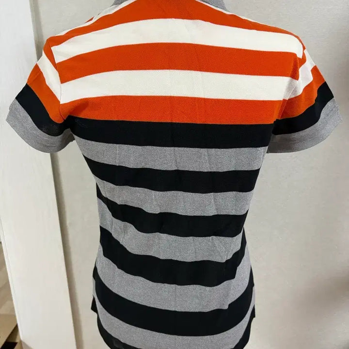 [BUNJANG] Ellesse Striped Short-Sleeve Polo Shirt / 엘레쎄 스트라이프 반팔 카라티