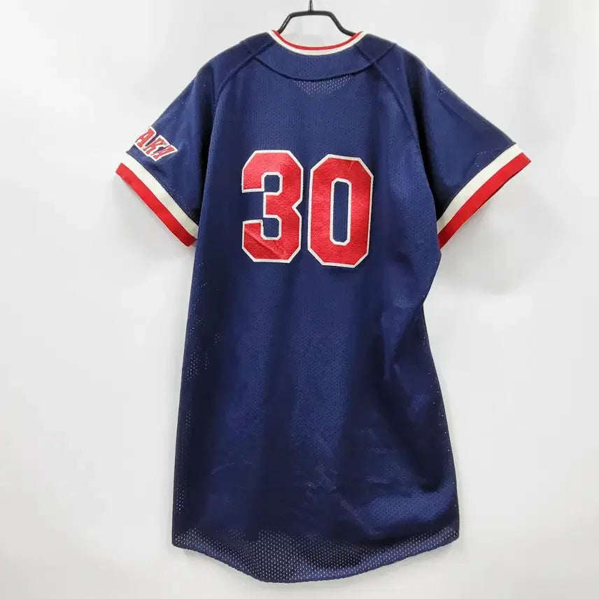 [BUNJANG] Mizuno Toyonaka Baseball Jersey Open T-Shirt / MIZUNO 미즈노 X 토요나카 베이스볼져지 야구져지 오픈티셔츠 C914