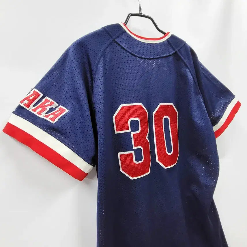 [BUNJANG] Mizuno Toyonaka Baseball Jersey Open T-Shirt / MIZUNO 미즈노 X 토요나카 베이스볼져지 야구져지 오픈티셔츠 C914