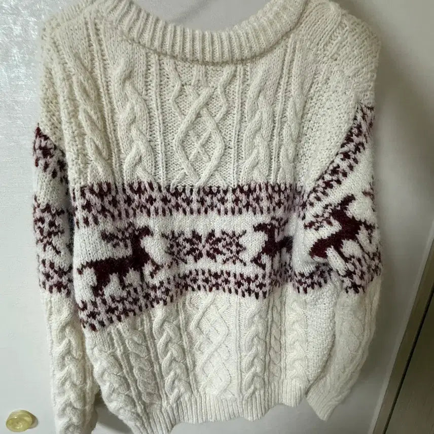 [BUNJANG] Nordic Knit Sweater / 노르딕 니트