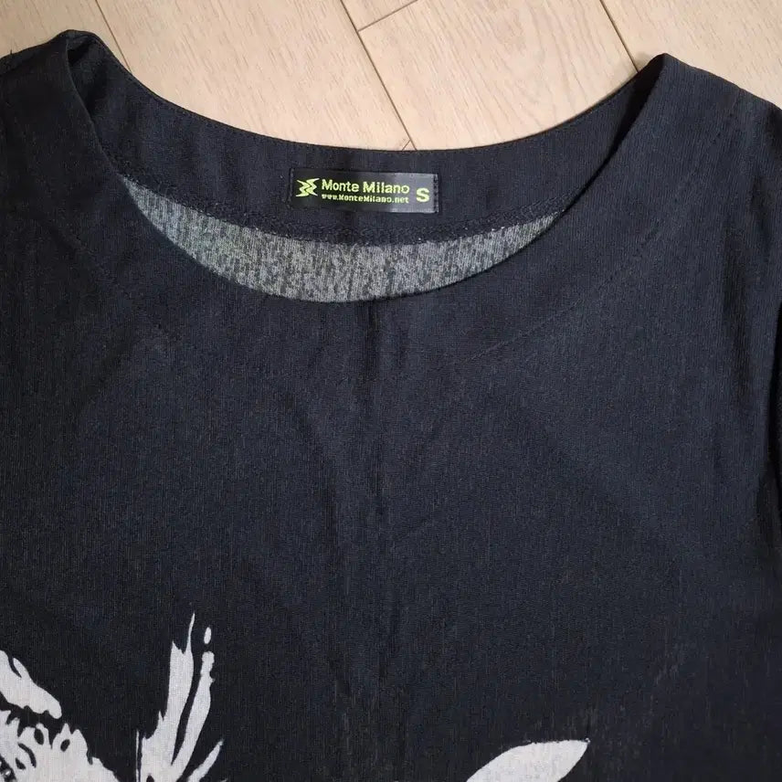 [SOLD OUT] Maria Milano 검정색 얼룩말 티셔츠