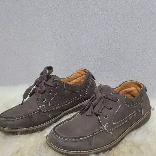 [BUNJANG] Brown Suede Men&