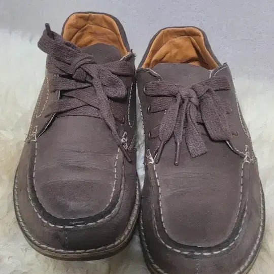 [BUNJANG] Brown Suede Men&