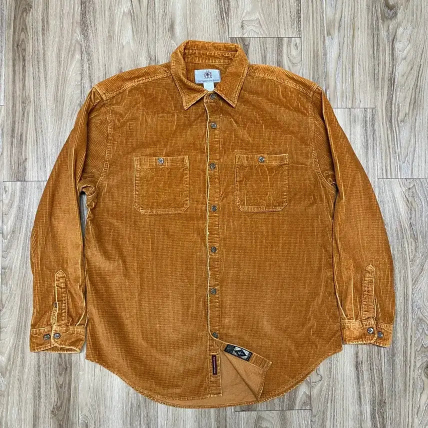 [BUNJANG] The Territory Ahead Waffle Corduroy Shirt / The Territory Ahead 와플 코듀로이 셔츠