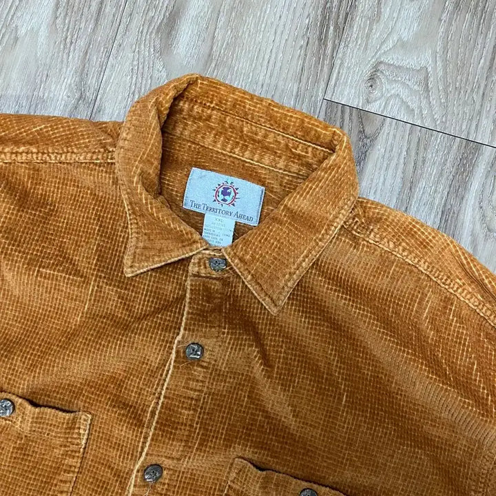 [BUNJANG] The Territory Ahead Waffle Corduroy Shirt / The Territory Ahead 와플 코듀로이 셔츠