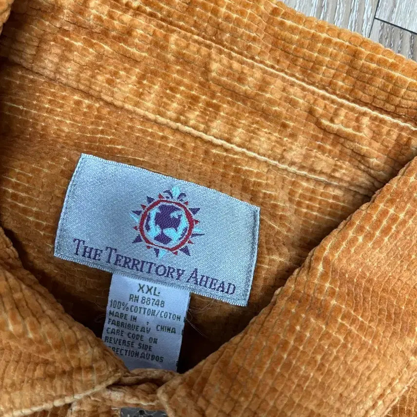 [BUNJANG] The Territory Ahead Waffle Corduroy Shirt / The Territory Ahead 와플 코듀로이 셔츠