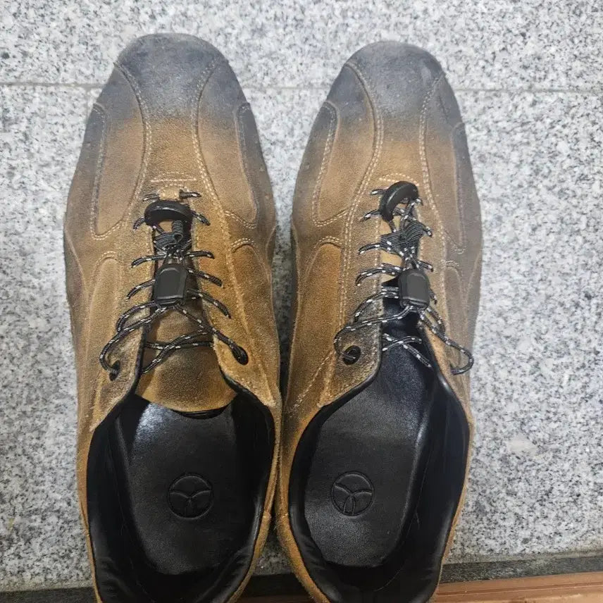 [BUNJANG] YASE Spider 285 Sneakers Mustard / 야세 스파이더 285 스니커즈 머스터드