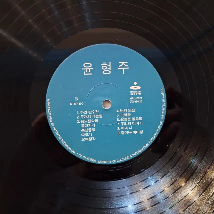[BUNJANG] Yoon Hyungjoo Fool/White Handkerchief LP / 윤형주 바보/하얀손수건 LP