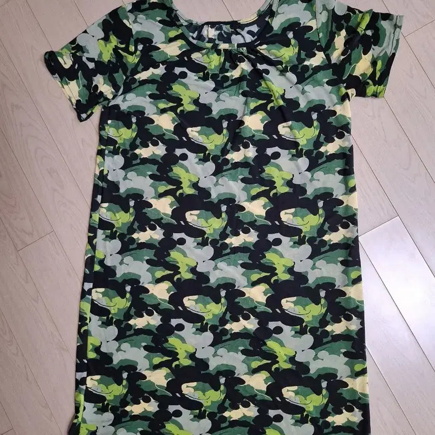 [BUNJANG] Camouflage Short Sleeve T-shirt / 카모플라쥬 반팔