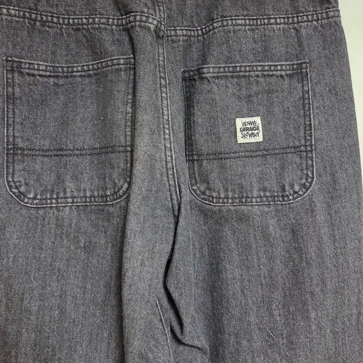 [BUNJANG] Insane Garage x Slow Boy Painted Denim Set / [셋업] 인세인개러지 x 슬로우보이 페인티드 데님 셋업