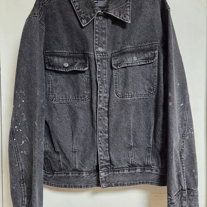 [BUNJANG] Insane Garage x Slow Boy Painted Denim Set / [셋업] 인세인개러지 x 슬로우보이 페인티드 데님 셋업