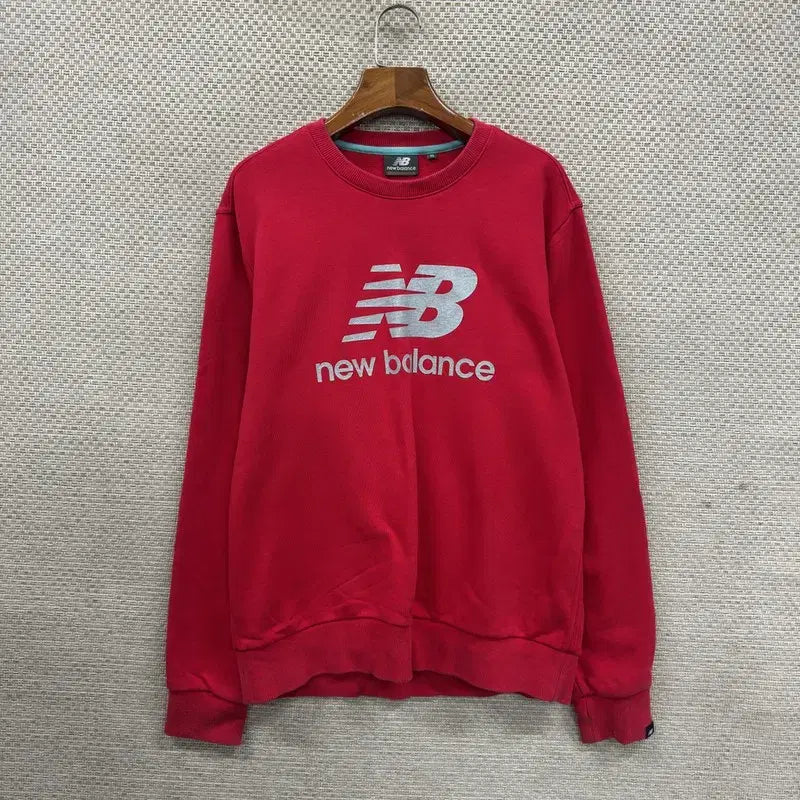 [BUNJANG] New Balance Printing Logo Sweatshirt / 뉴발란스 프린팅로고 스웻셔츠 맨투맨 95 A07195