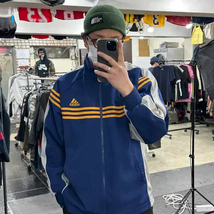 [BUNJANG] Adidas Three Stripes Jersey L / 아디다스 삼선 져지 L