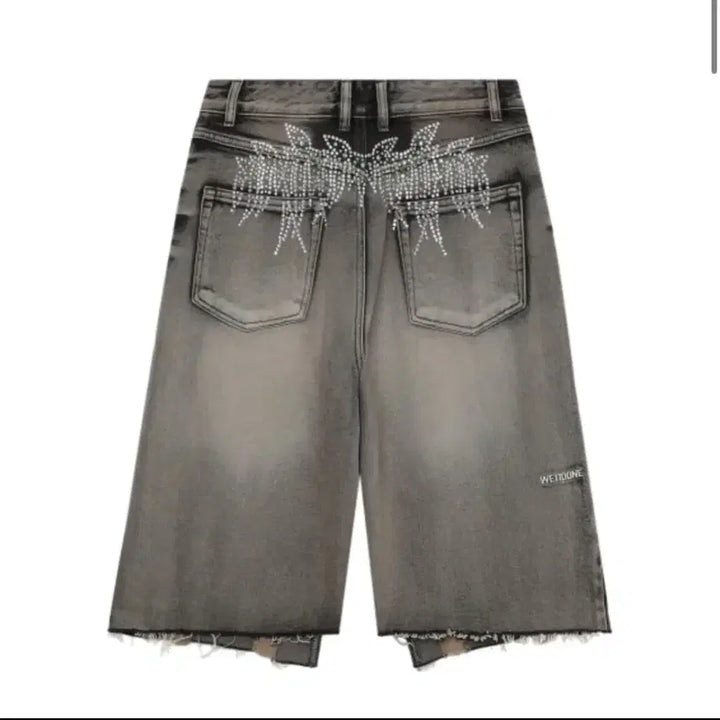 [BUNJANG] WE11DONE Jewel Denim Shorts / WE11DONE 보석 디테일 데님 쇼츠 M 정품 희귀 모델