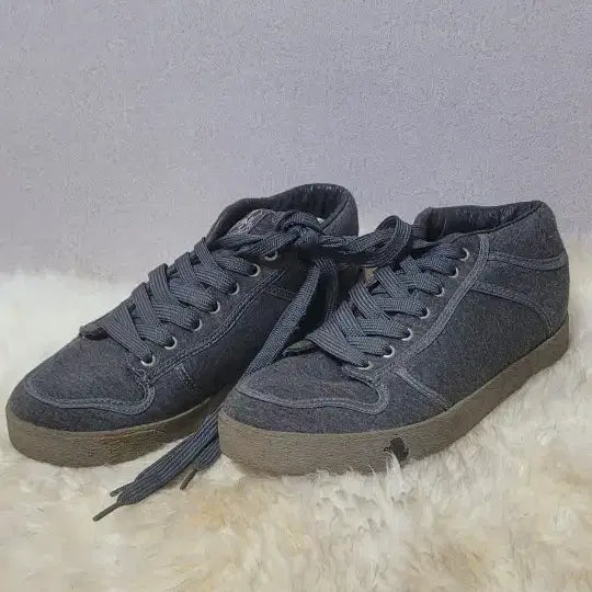 [BUNJANG] Spris Gray Sneakers (Size 250) - Used / 스프리스 그레이 스니커즈 운동화250
