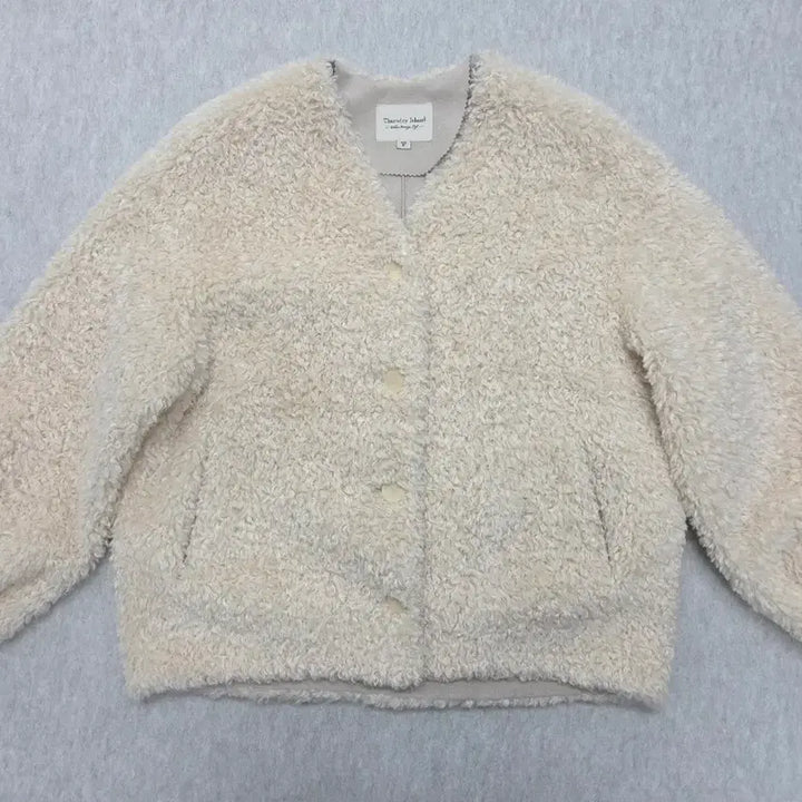 [BUNJANG] Thursday Island M Faux Shearling Jacket / 여성 M 써스데이아일랜드 무스탕 자켓