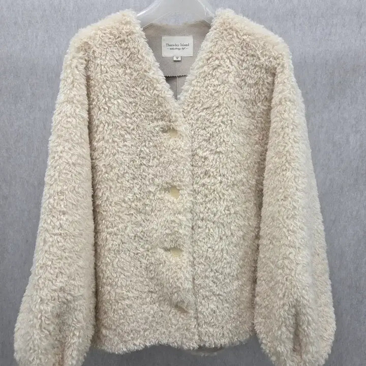 [BUNJANG] Thursday Island M Faux Shearling Jacket / 여성 M 써스데이아일랜드 무스탕 자켓