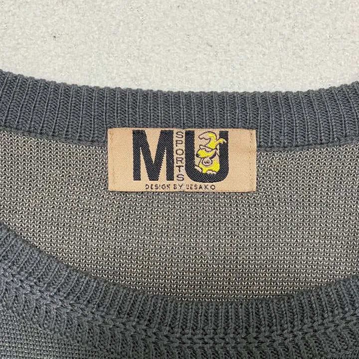[BUNJANG] MU Embroidered Puppy Knit Sweater / (실측확인) 엠유 강아지 자수 니트 스웨터 0309-1
