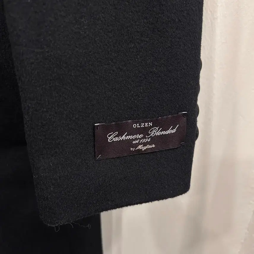 [BUNJANG] OLZEN Cashmere Blend Two-Button Half Coat / 올젠 케시미어블랜드 투버튼 하프코트