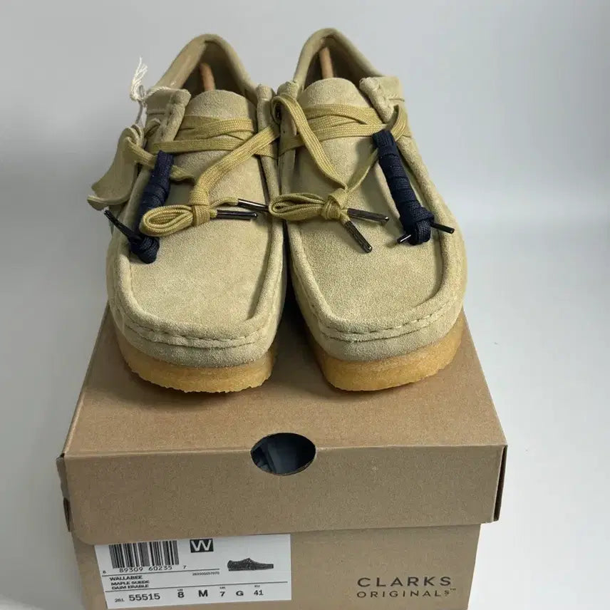 [BUNJANG] Clarks Wallabee Maple Suede Shoes / [UK7 , 255]클락스 왈라비 메이플 스웨이드 새상품