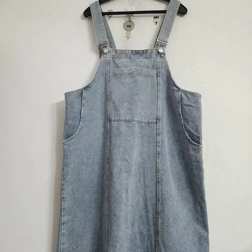 [SOLD OUT] 데님 멜빵 원피스 청멜빵 스커트