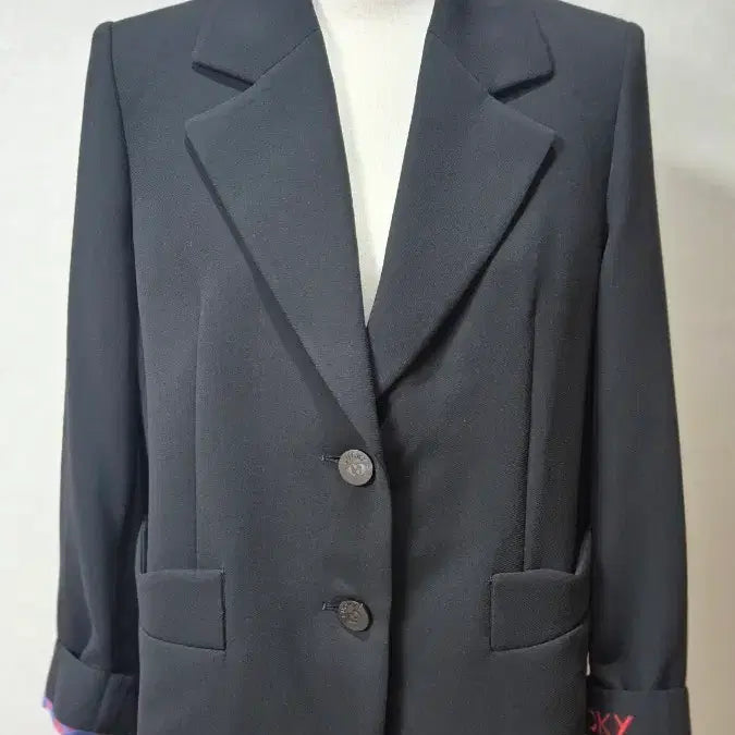 [BUNJANG] Lucky Chouette Black Suit Jacket / A-12 럭키슈에뜨 블랙 정장 자켓 + 포인트 안감