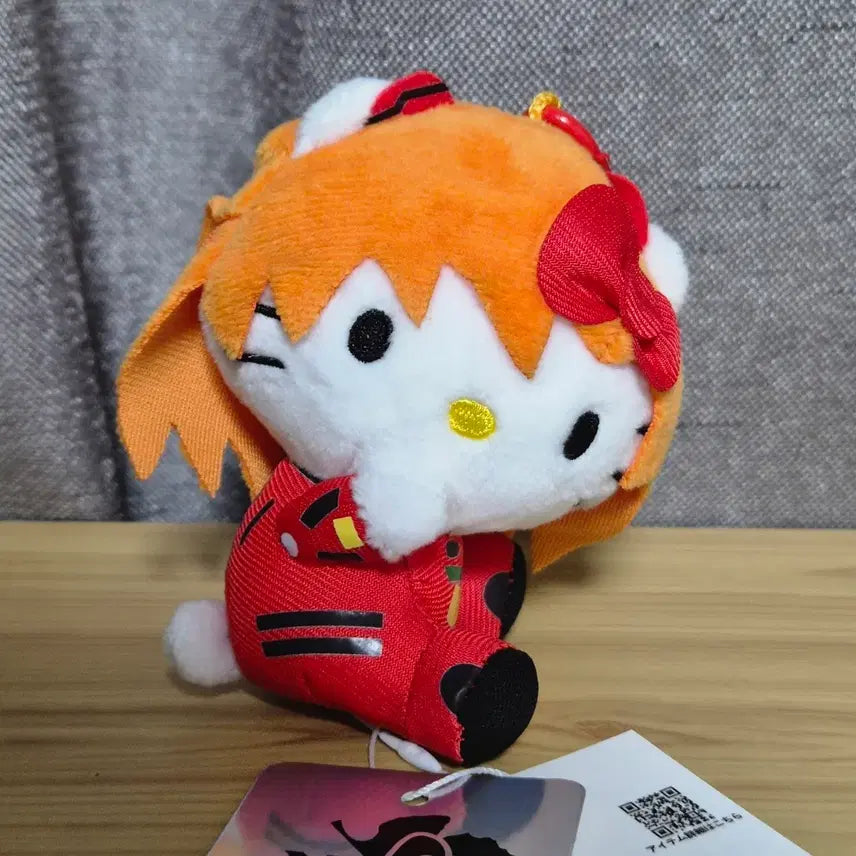 [BUNJANG] Evangelion x Hello Kitty Asuka Doll (LOWRYS FARM) / 에반게리온 헬로키티 콜라보 인형 아스카 (LOWRYSFARM)