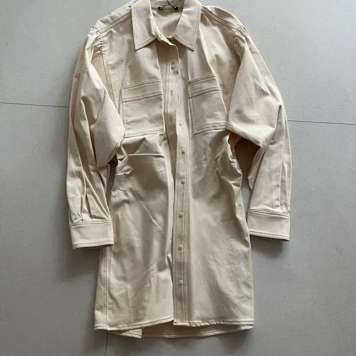 [BUNJANG] ZARA Shirred Mini Dress / 자라 면 셔링 원피스 새상품