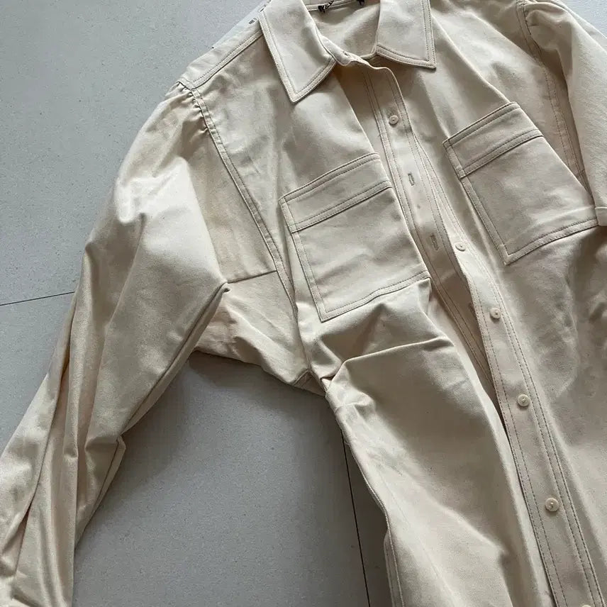 [BUNJANG] ZARA Shirred Mini Dress / 자라 면 셔링 원피스 새상품