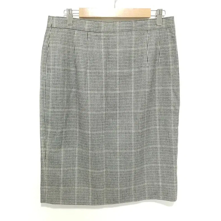 [BUNJANG] Daks Wool Silk Blend Checkered Skirt / 닥스 울 실크 혼방 체크 스커트 82_i5135