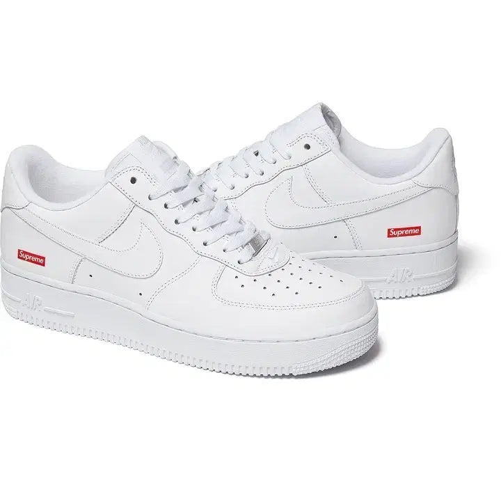 [BUNJANG] Nike Supreme Air Force 1 Low White Sneakers / [240]나이키 슈프림 에어포스1 로우 화이트
