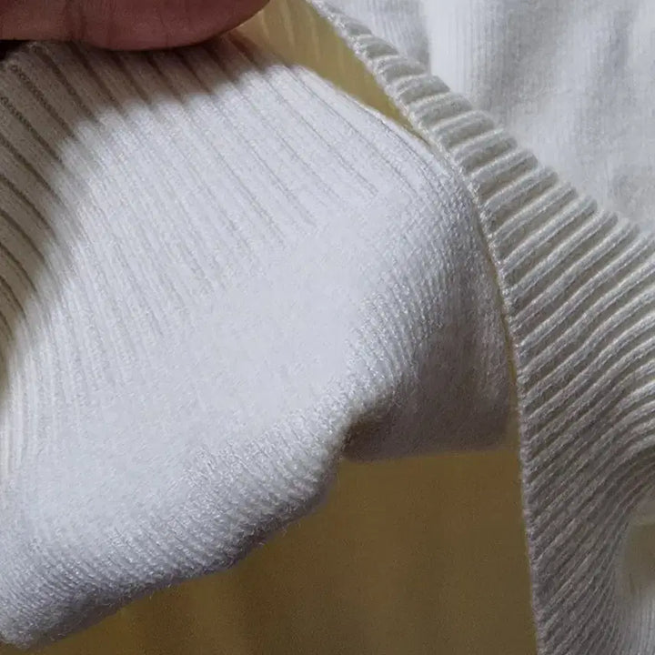 [BUNJANG] Baby Cashmere Ivory Knit Sweater / 25. 베이비 캐시미어 니트 아이보리 새상품
