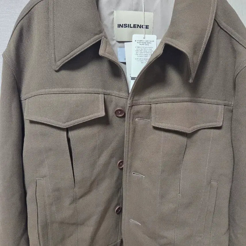 [BUNJANG] In Silence Wool Double Cloth Jacket / 인사일런스 울 더블 클로스 자켓