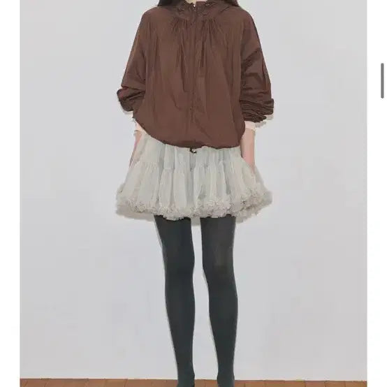 [BUNJANG] Sinoon Tute Skirt (Greyish Green) / 시눈 sinoon tute skirt (greyish green)