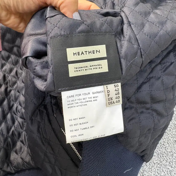 [BUNJANG] Heden &amp; Miro Quilted Jacket / USA 40 헤든앤미로 퀄팅 누빔 자켓 0305J